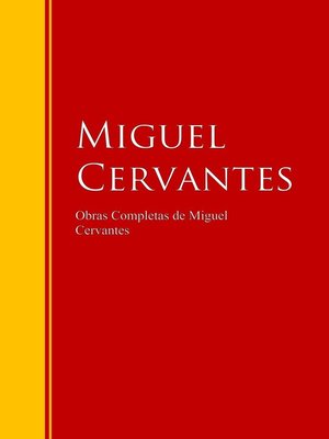 cover image of Obras Completas de Miguel Cervantes